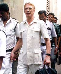 Peter Bleach, the main accused in the Purulia arms drop case
