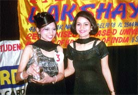 Students of Lakshay Polytechnic at a fashion show