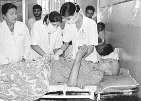 SERVING THE AILING