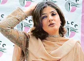 Ravishing Raveena Tandon casts a spell during her visit to the city for the inauguration of VLCCs new look clinic in Sector 9, Chandigarh