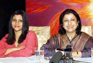 Konkona and Aparna Sen