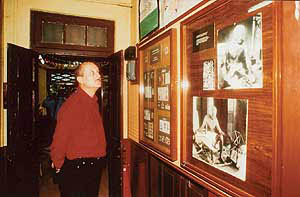 An inside view of Mani Bhavan, where Mahatma Gandhi stayed for a brief period