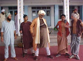 Play "Eh Lahoo Kisda Hai" being staged for the students of Master Tara Singh Memorial College for Women