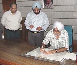 Mr Jai Singh Gill, Punjab Chief Secretary, assumes charge