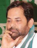 BJP General Secretary and Spokesman Mukhtar Abbas Naqvi