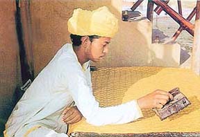 Block printing units provide employment to villagers
