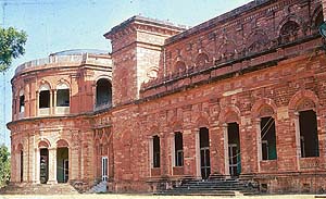 The magnificent palace at Dholpur