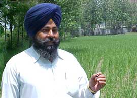 Surinder Singh, instrumental in import of basmati variety