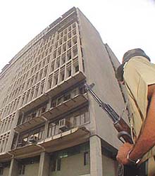 The multi-storeyed Delhi Police Headquarters is among the 42 buildings in Delhi which are flouting fire safety norms