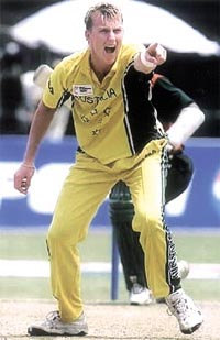 Brett Lee to keep pace with time.