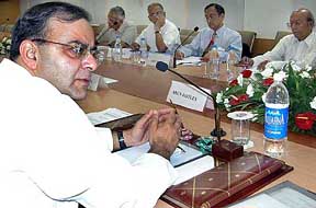 Union Minister of Commerce & Industry Arun Jaitley at the meeting of International Trade advisory committee 