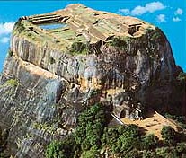 Sigiriya Rock and the Frescoes (5th Century A.D)