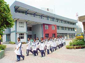 A view of Shivalik Public School, Phase VI, SAS Nagar