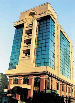 The IIPM campus in Delhi
