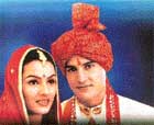 An Indian bride is not supposed to smile!