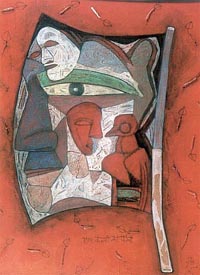 Jai Zorotia on canvas