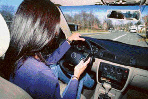 Cell phones can serve as a great safety device for women drivers
