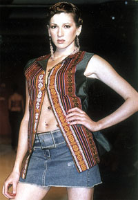 The North Eastern Council organised a fashion show, Vastra, in the Capital. 