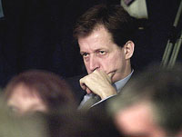 A file photograph of Alastair Campbell