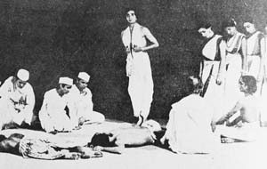 Uday Shankar in Labour and Machinery