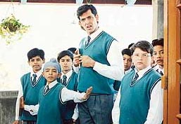 Hrithik stands tall in his role of an autistic in Koi Mil Gaya