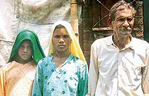 Mehboob (extreme right) of Chaiyyansan village in Faridabad with his latest acquisition 