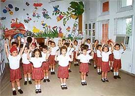 It was fun all the way as children of Strawberry Fields sang delightful songs on the opening day of Come September, their musical morning, in Sector 24 on Monday.