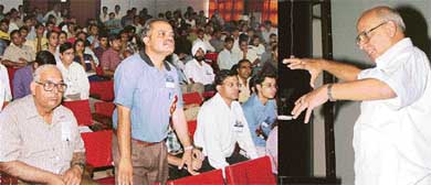 Delegates at the national symposium on "Emerging trends in Networking and Mobile Communications"