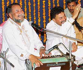 The Wadali brothers perform at Pracheen Kala Kendra