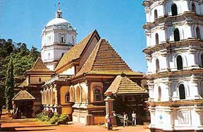 Shree Shantadurga Temple attracts devotees from all over