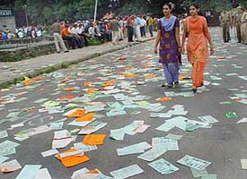 Poll aftermath