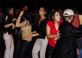 Ludhianavis jive at a rain dance party in the city on late Saturday night
