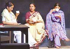 A scene from play Antaraal