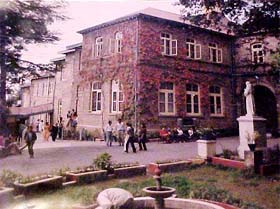A view of St Bedes College in Shimla