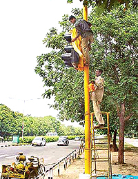 The city gets a facelift in wake of the President A.P.J. Abdul Kalams visit.