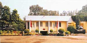 A view of the Army Battle Honours’ mess in New Delhi