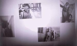 One of the exhibited pictures of Beyond the Cuckoos Nest