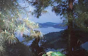 Umiam Lake is situated on the Shillong-Guwahati road