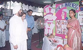 Health Mela organised by Darshan Academy.