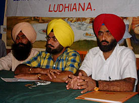 Mr Amrik Singh Minhas, president of the Ludhiana Sports Welfare Association, at a meeting
