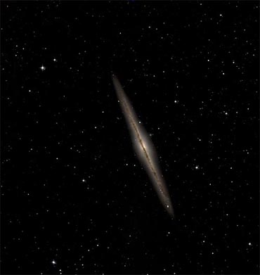 Astronomers from the University of Hawaii released the first image from a gigantic new 16 Megapixel infrared camera mounted on a telescope on Mauna Kea