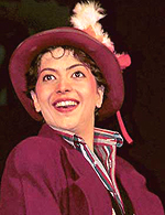 A scene from My Fair Lady, which was staged at Vivek High School, Sector 38, on the occasion of Founders Day celebrations on Wednesday. 
