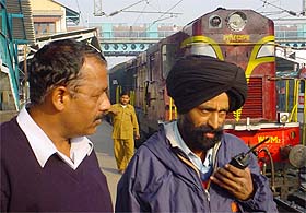 Railway officials hold mock drill for the emergency staff