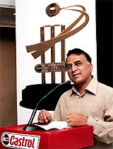 This year's Castrol Lifetime Achievement in Cricket Award has been presented to Sunil Gavaskar