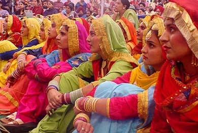 Participants at the PU Zonal Youth Festival