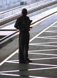 Lone ranger on the tracks