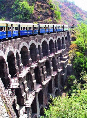 Bridges along the Kalka-Shimla rail route may soon be declared World Heritage sites