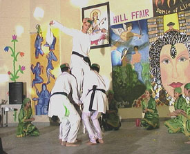NIT students present an item during the institutes cultural fest in Hamirpur 