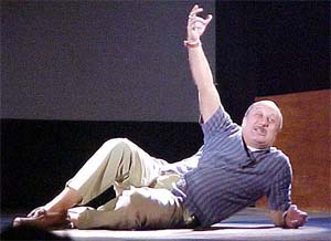 Anupam Kher in the play 'Kuch Bhi Ho Sakta Hai' at Shimla