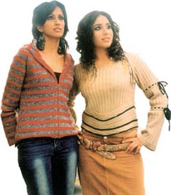 Vivacious twosome
